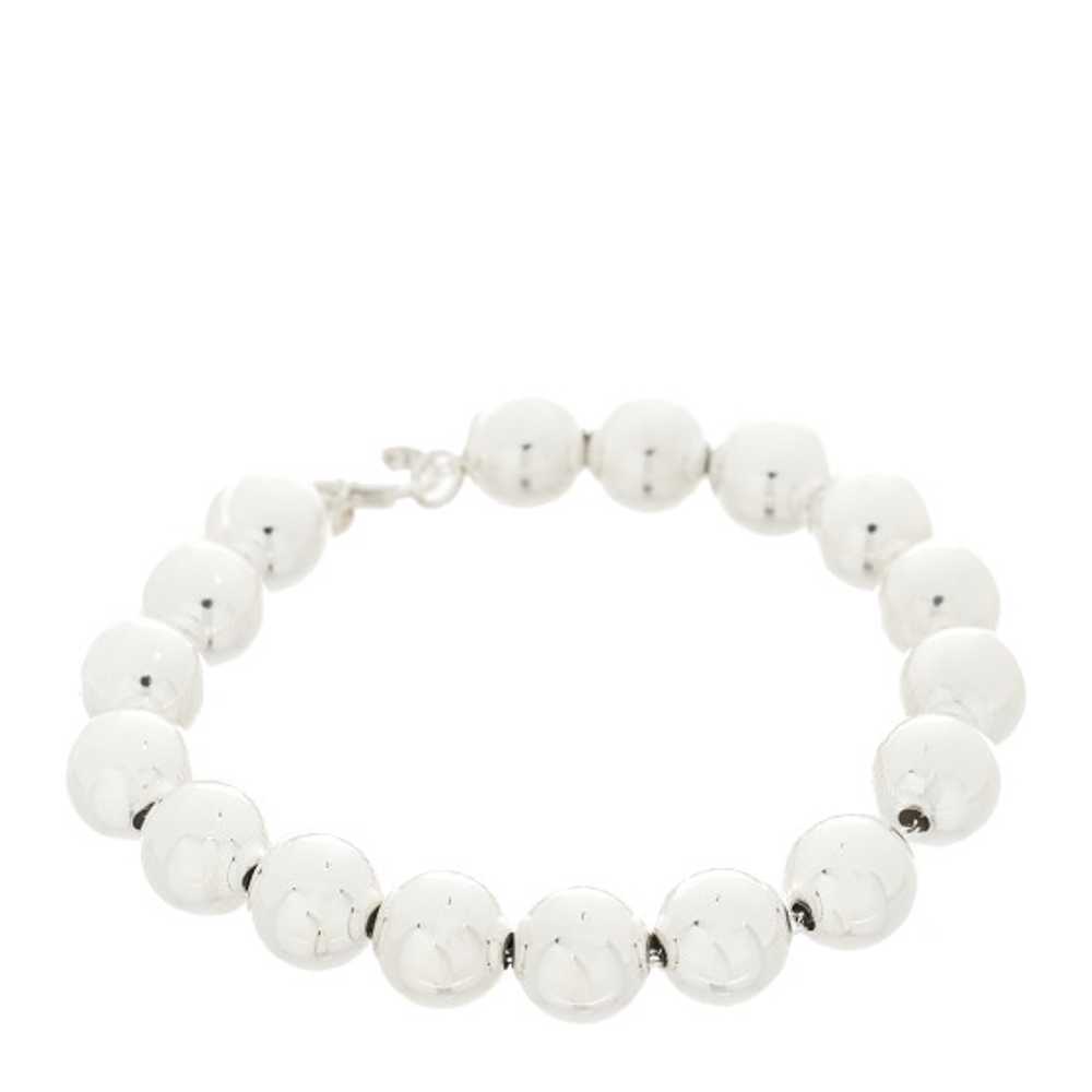 TIFFANY Sterling Silver 10mm Hardwear Ball Bracel… - image 1