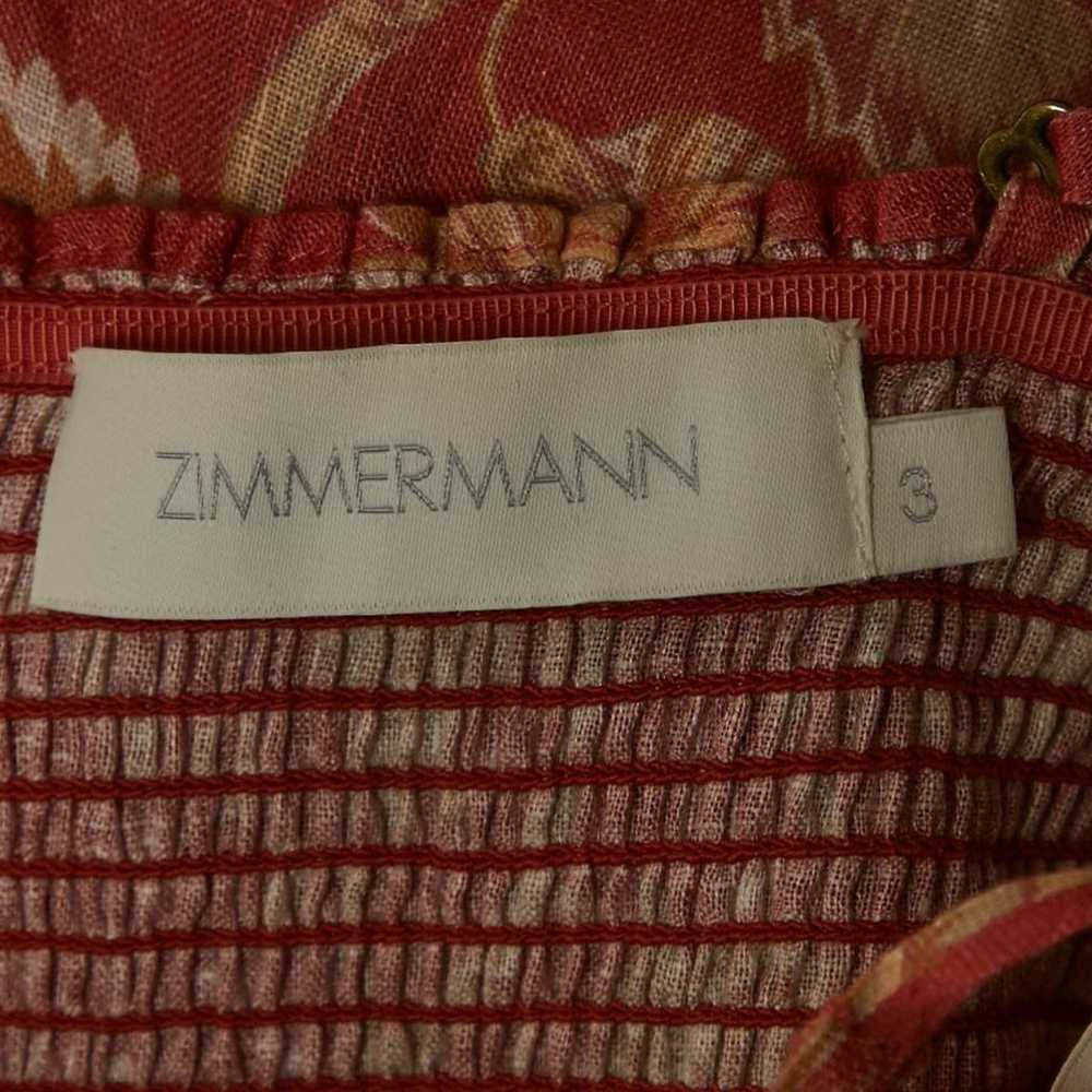 Zimmermann Linen dress - image 3