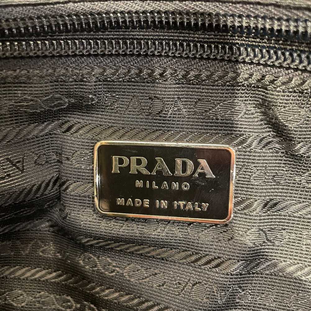 PRADA/Hand Bag/Leather/BLK/WOOL HANDBAG - image 4