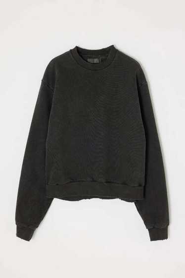 Vintage Garment Dyed Sweatshirt - Black