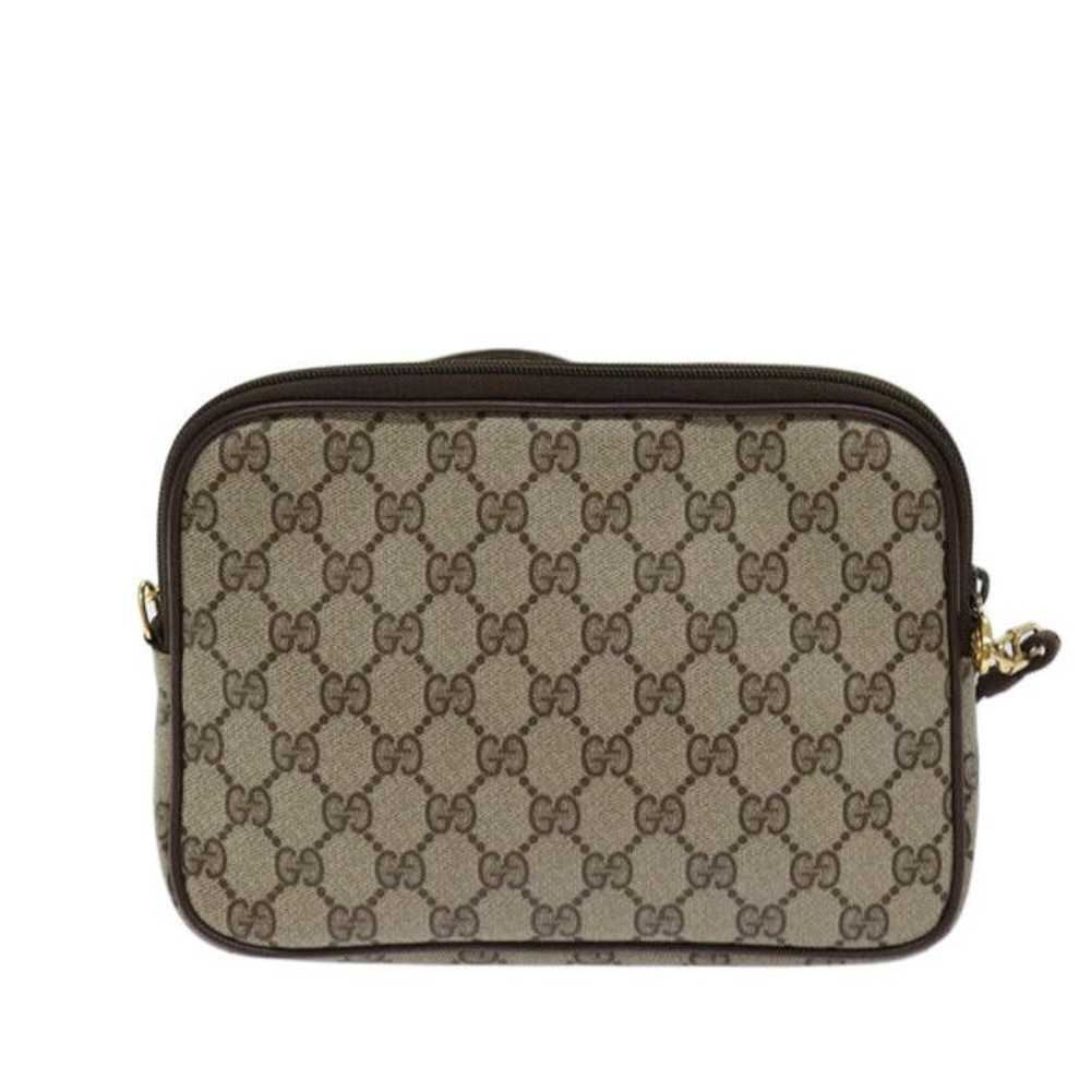 Gucci GUCCI GG Supreme Shoulder Bag PVC Beige 97 … - image 2