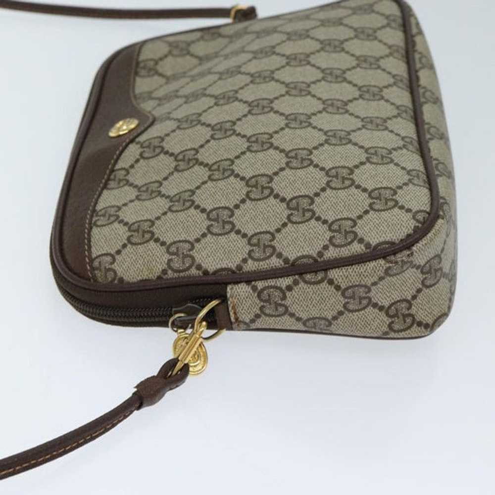 Gucci GUCCI GG Supreme Shoulder Bag PVC Beige 97 … - image 3