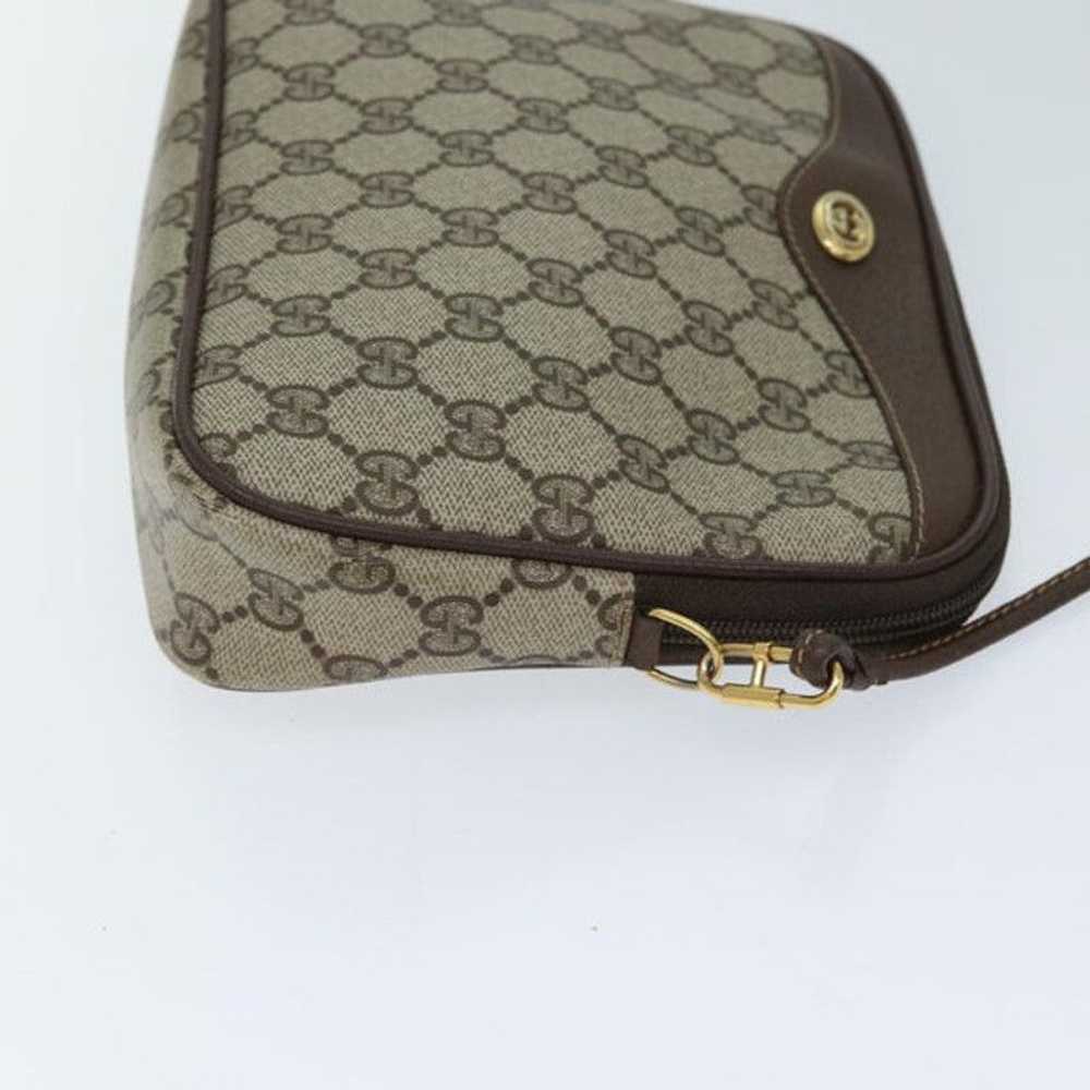 Gucci GUCCI GG Supreme Shoulder Bag PVC Beige 97 … - image 4