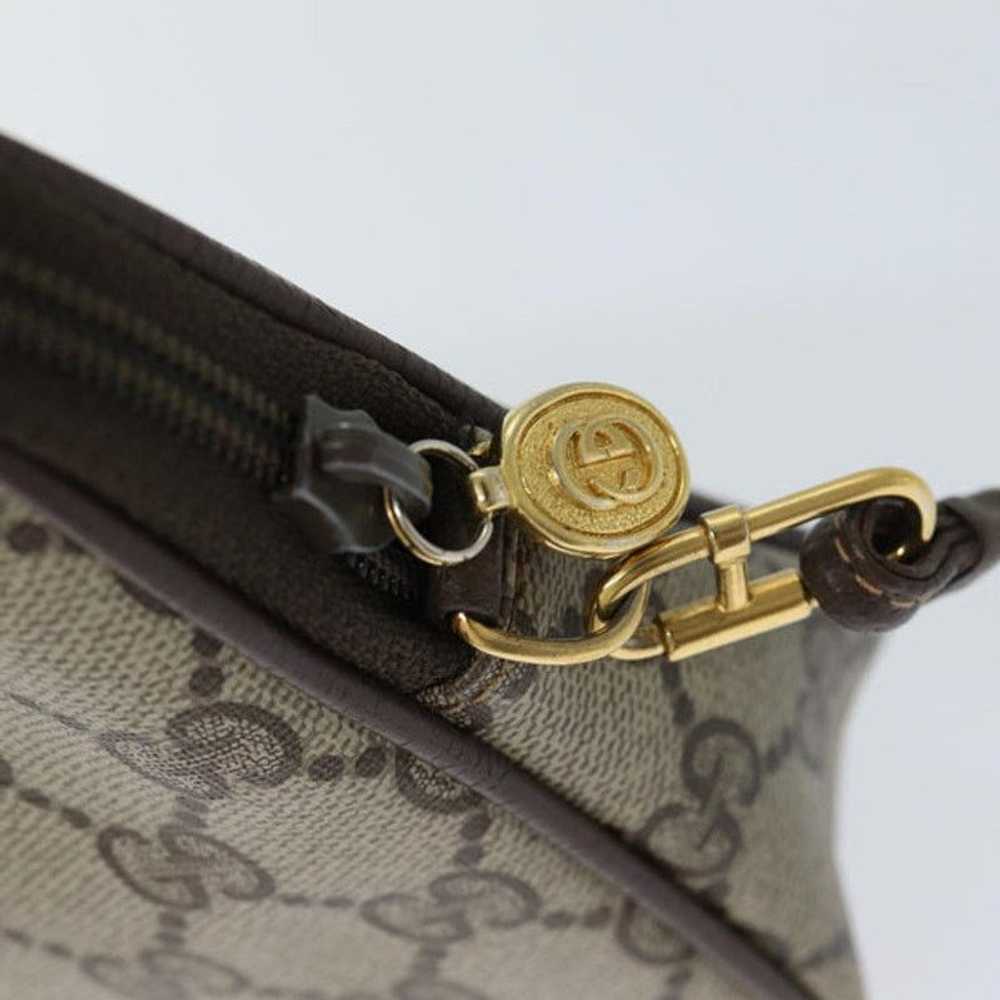 Gucci GUCCI GG Supreme Shoulder Bag PVC Beige 97 … - image 9