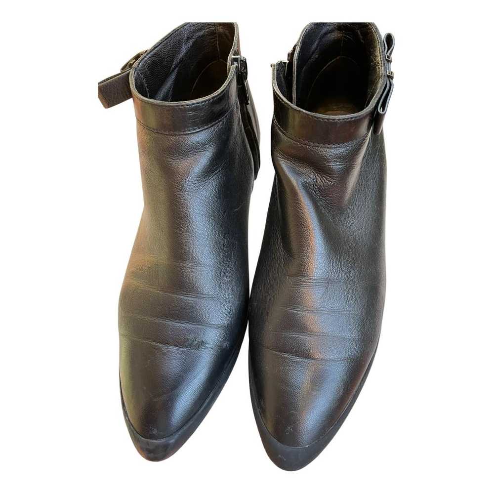 Hogan Leather ankle boots - image 1