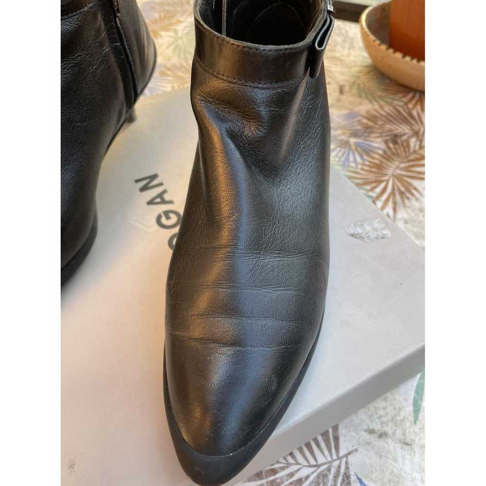 Hogan Leather ankle boots - image 6