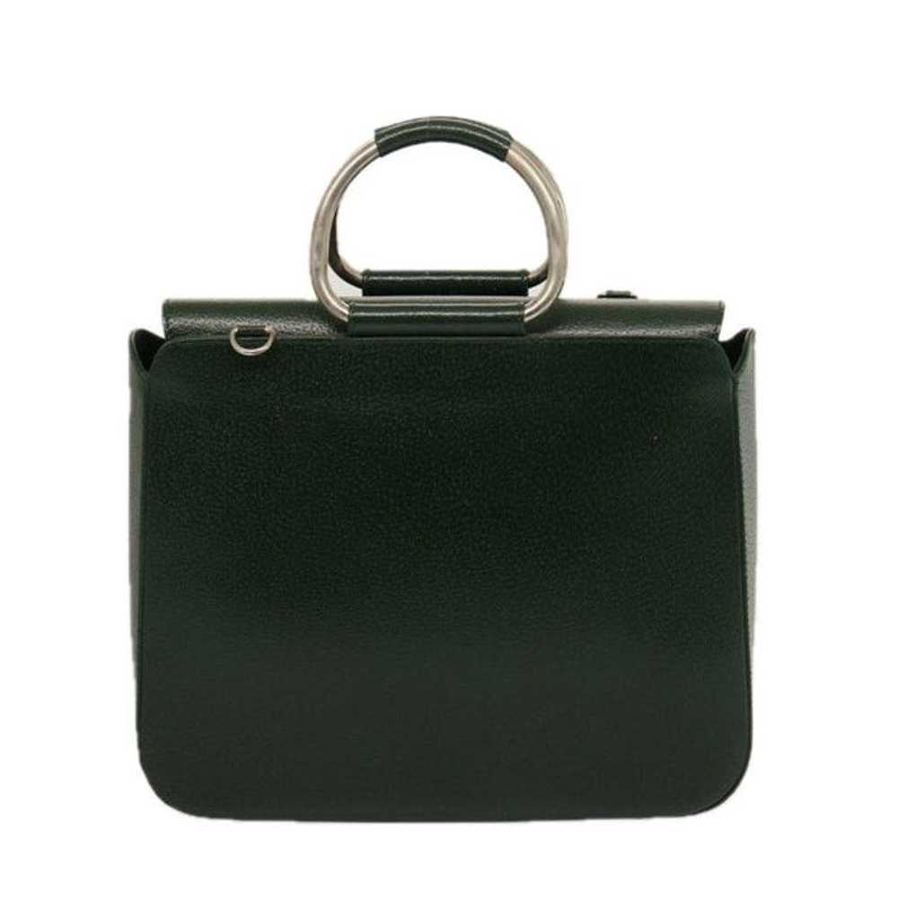 Gucci GUCCI Hand Bag Leather Green 000 2058 0307 - image 2