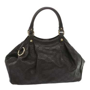 Gucci GUCCI GG Canvas Guccissima Sukey Hand Bag B… - image 1