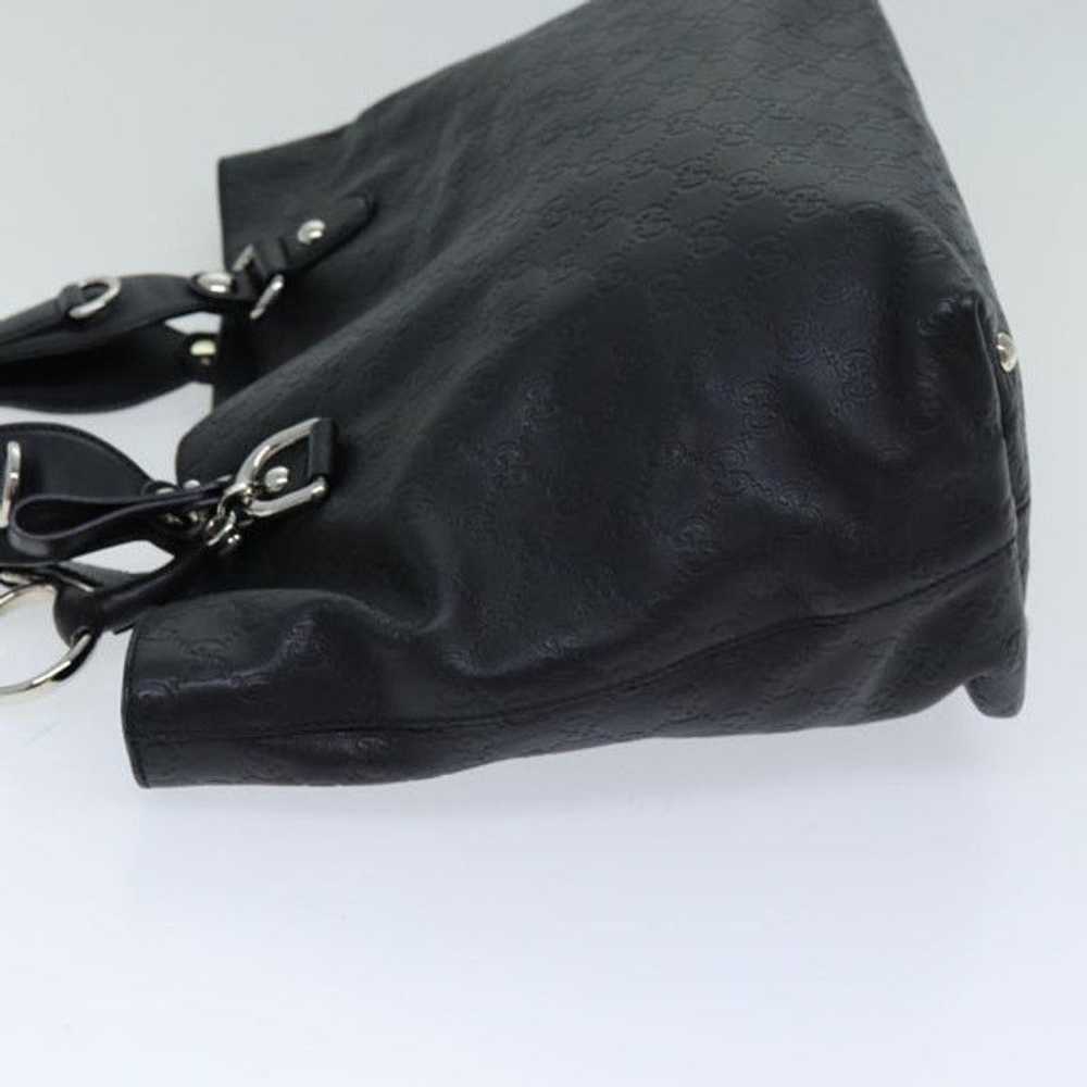 Gucci GUCCI GG Canvas Guccissima Horsebit Tote Ba… - image 4