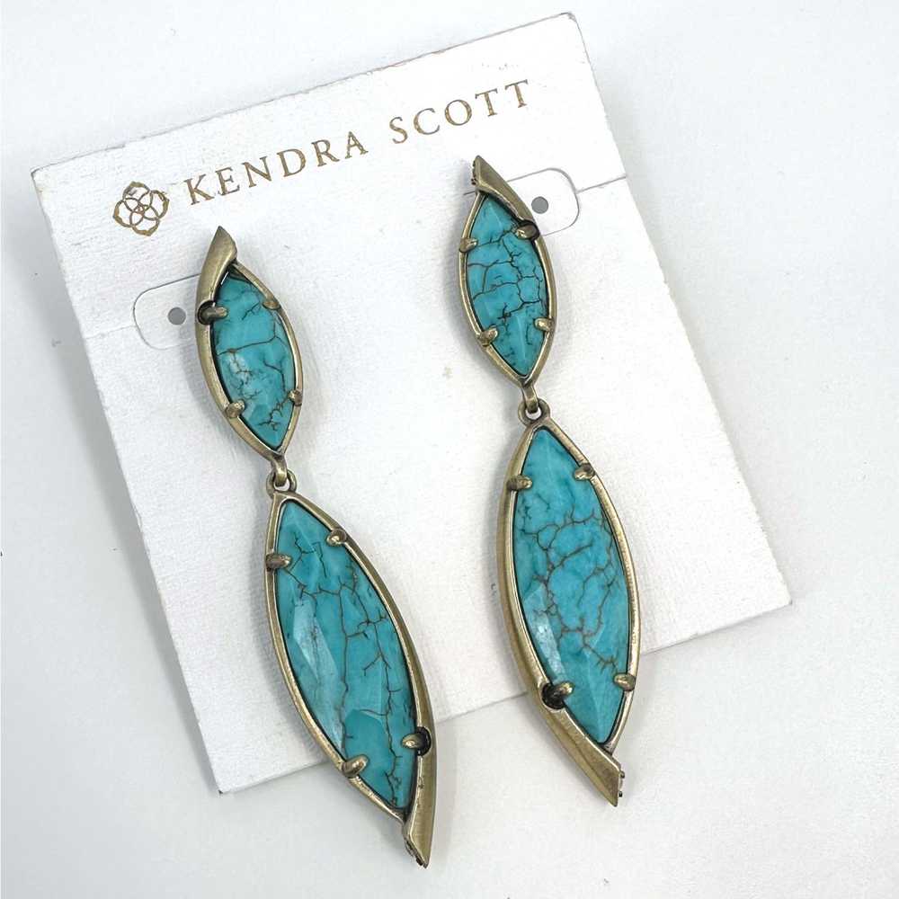 Kendra Scott Kendra Scott Maisey Earrings Turquoi… - image 2