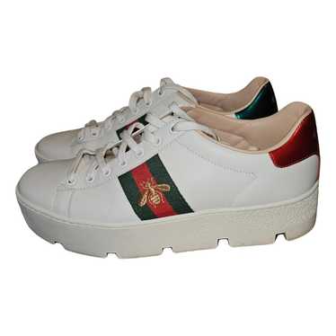 Gucci Ace leather trainers