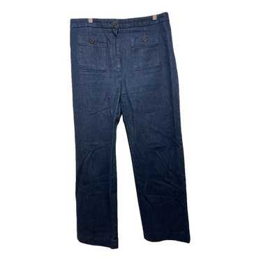 Sezane Denim Blue Button Fly Straight Leg buy Jeans Size 26