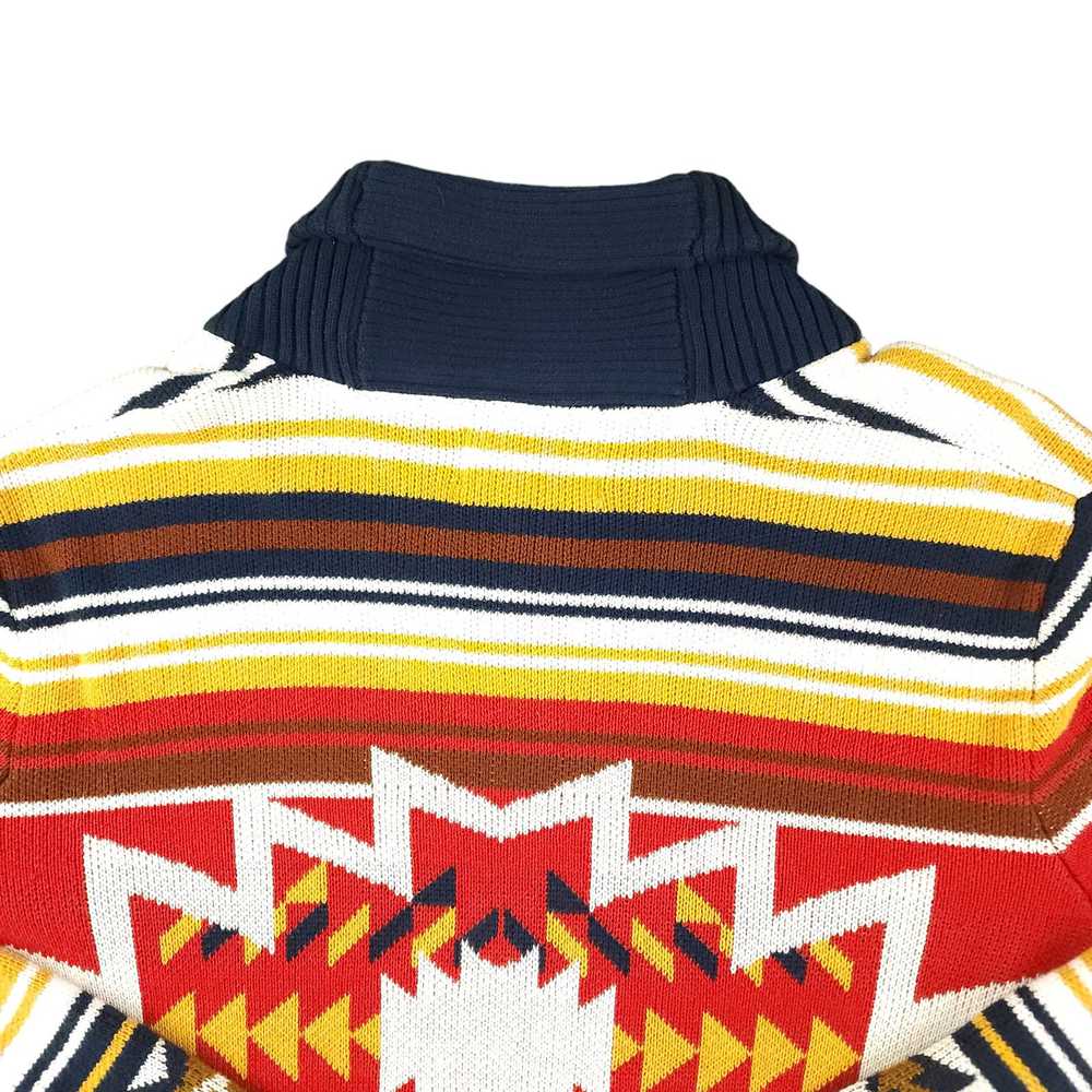 Navajo × Other Sun Stone Aztec Southwestern Shawl… - image 9