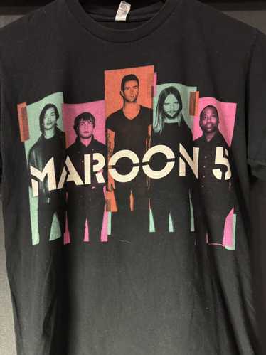 Band Tees × Streetwear × Vintage Maroon 5 2013 tou