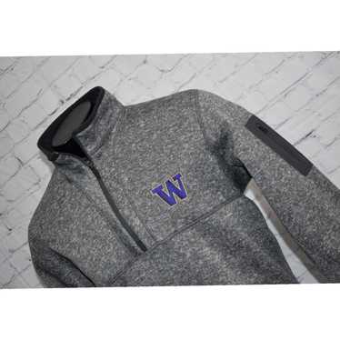 Vintage Washington Huskies Football Quarter Zip P… - image 1