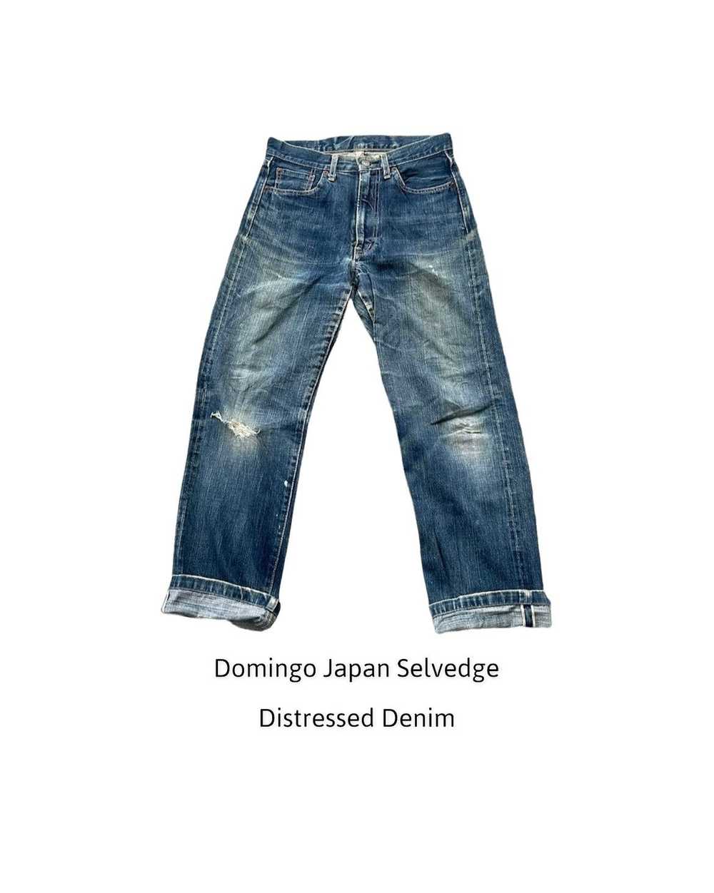 Distressed Denim × Japanese Brand × Omnigod Vinta… - image 1