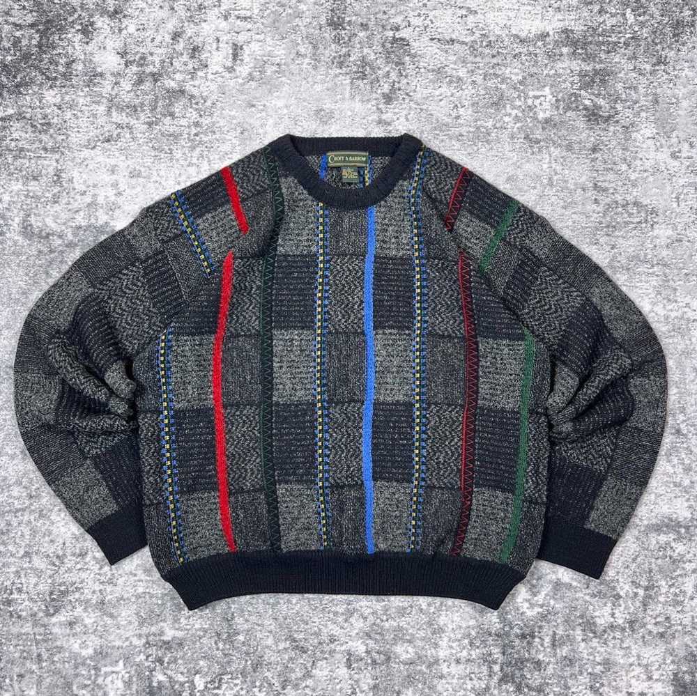 Coloured Cable Knit Sweater × Croft & Barrow × Vi… - image 1