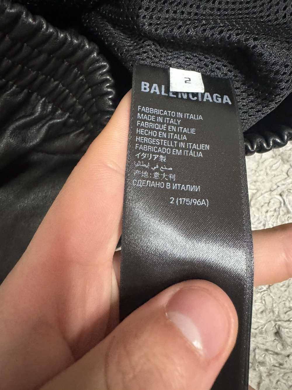 Balenciaga Balenciaga Leather 3B Jacket - image 5