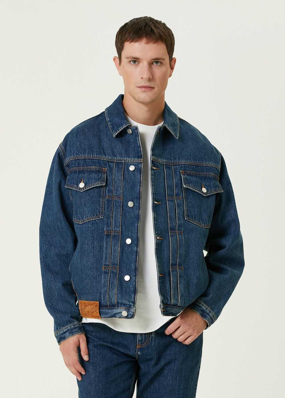 Bally o1y1224 Denim Jacket in Blue - image 1