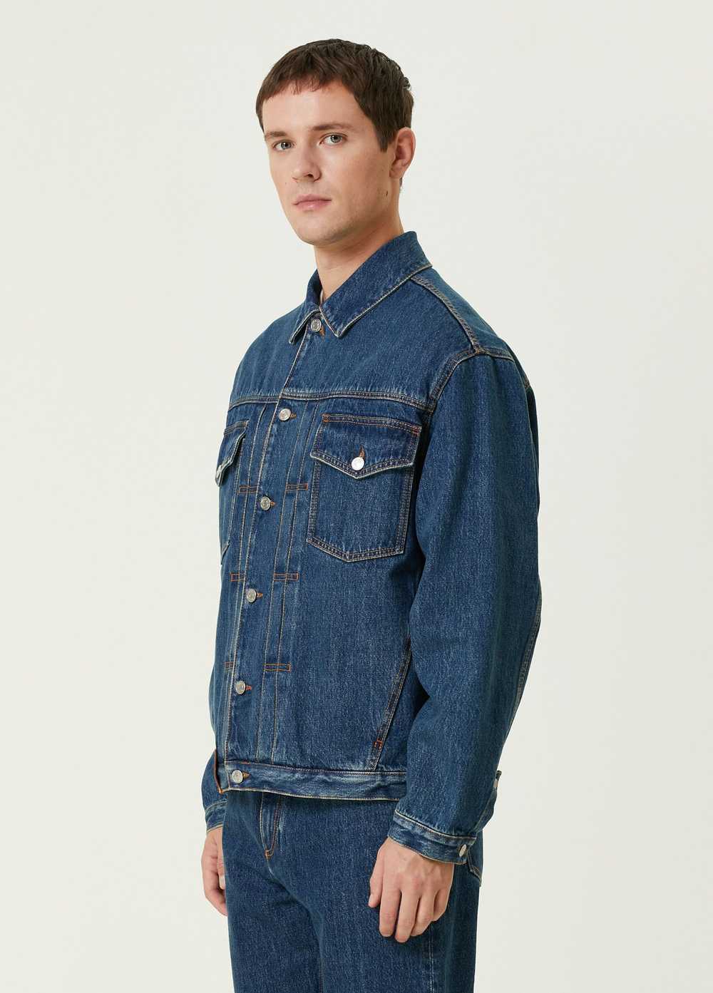 Bally o1y1224 Denim Jacket in Blue - image 3