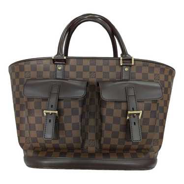 Louis Vuitton Manosque vinyl handbag