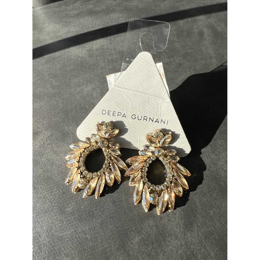 Deepa Gurnani Crystal earrings - image 2