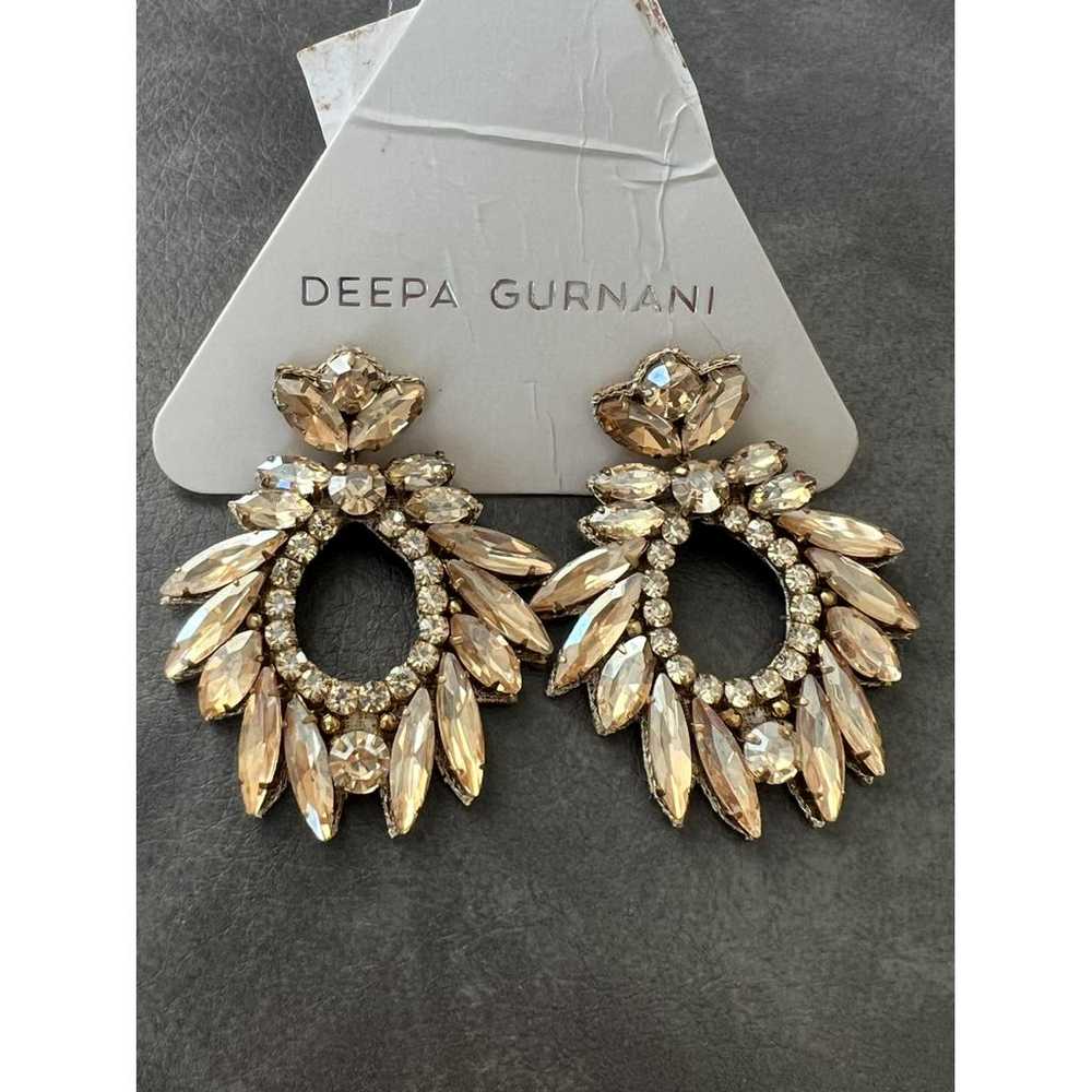 Deepa Gurnani Crystal earrings - image 4