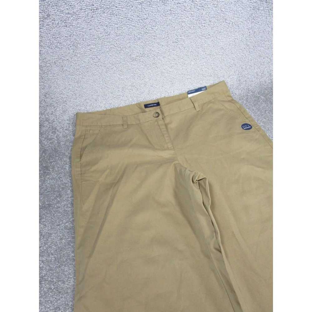 Vintage Lands End Pants Womens 16 Weekend Chino F… - image 2