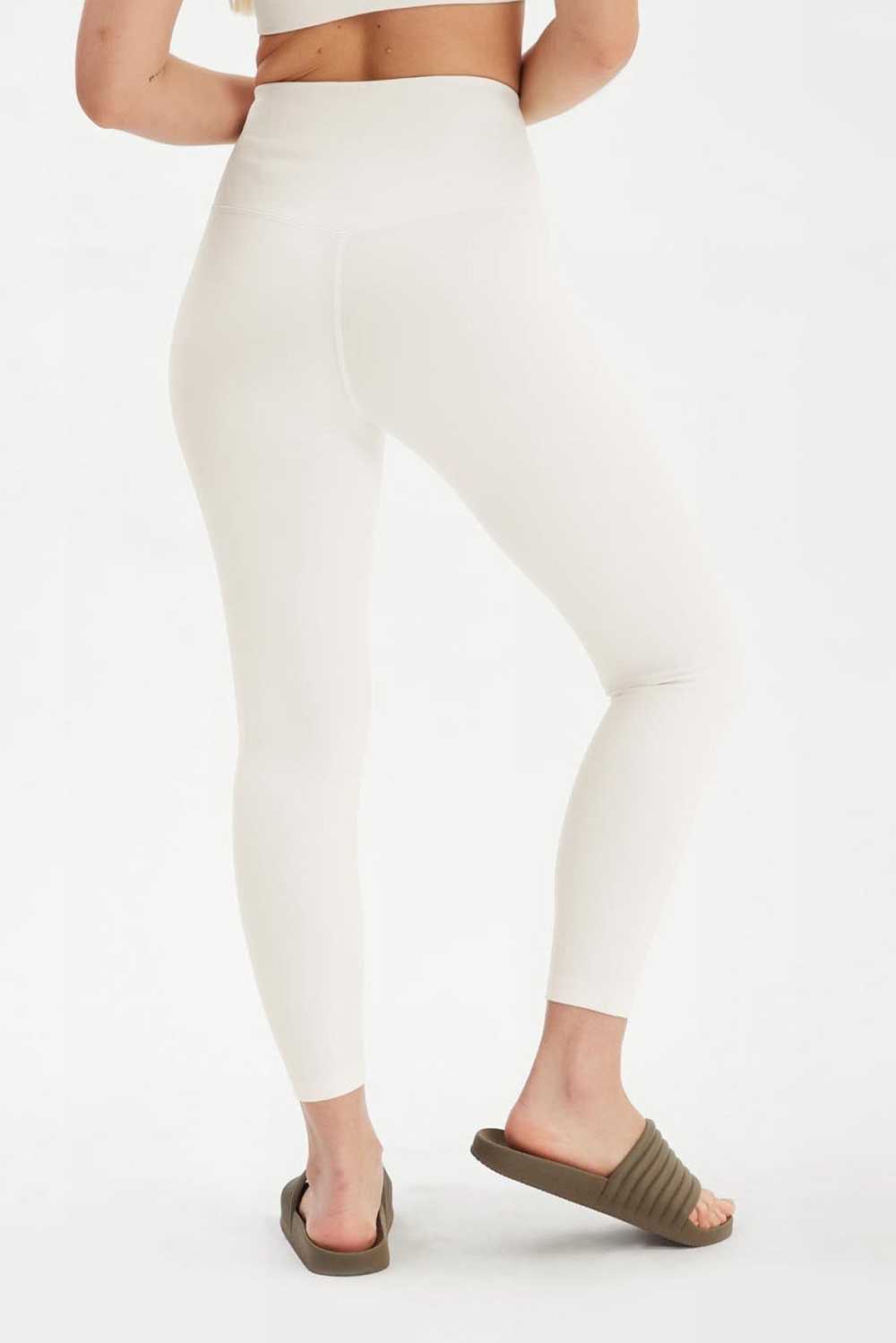 Girlfriend Collective Ivory Compressive High-Rise… - image 3