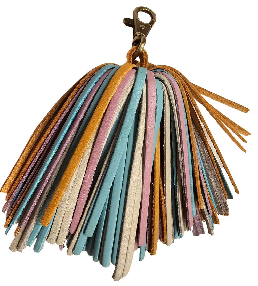 Portland Leather Rainbow Tassel - image 1