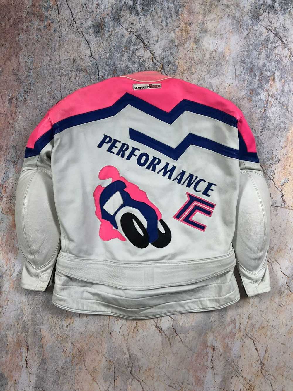 Leather Jacket × Racing × Vintage Racing leather … - image 7