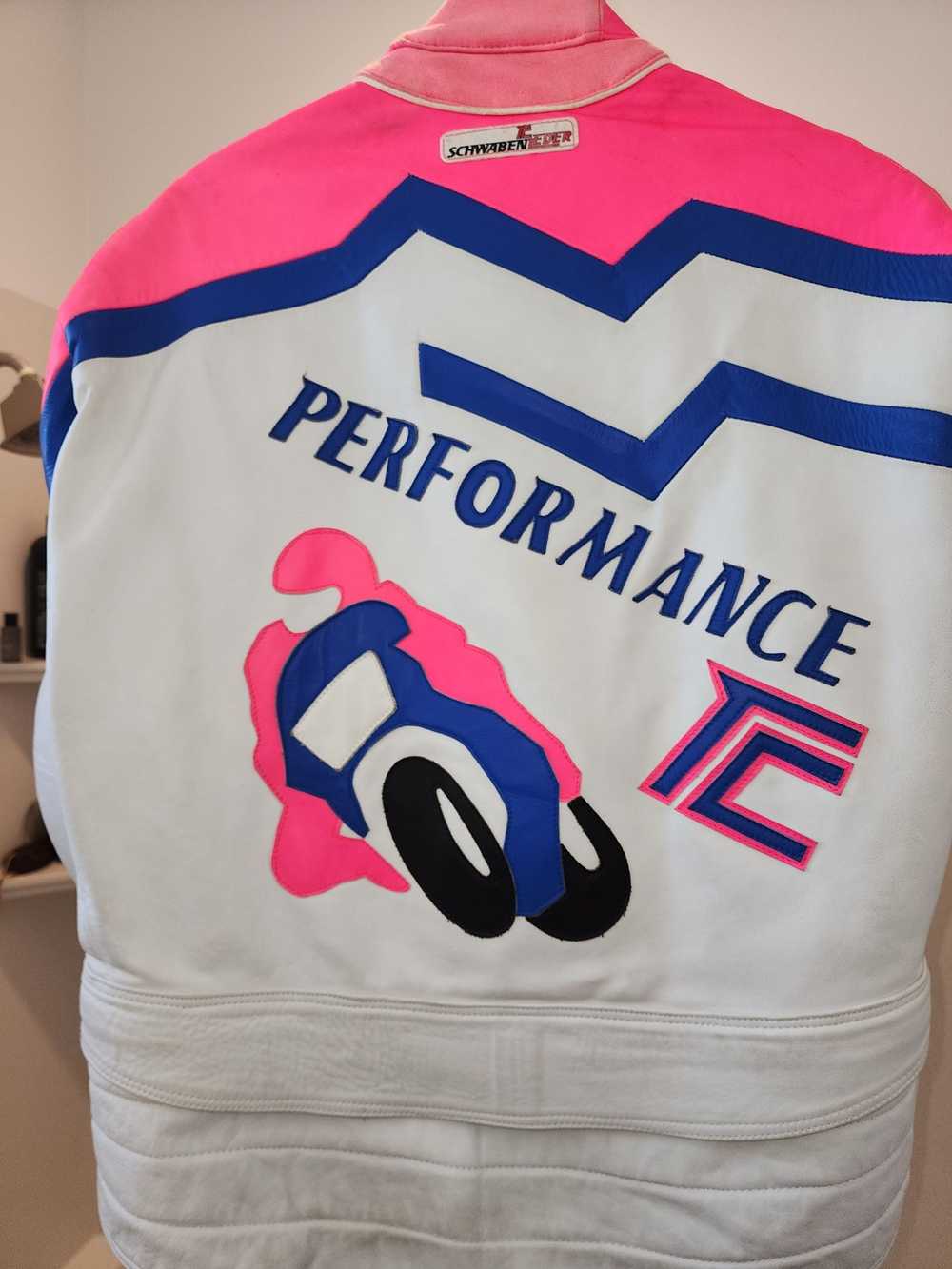 Leather Jacket × Racing × Vintage Racing leather … - image 9