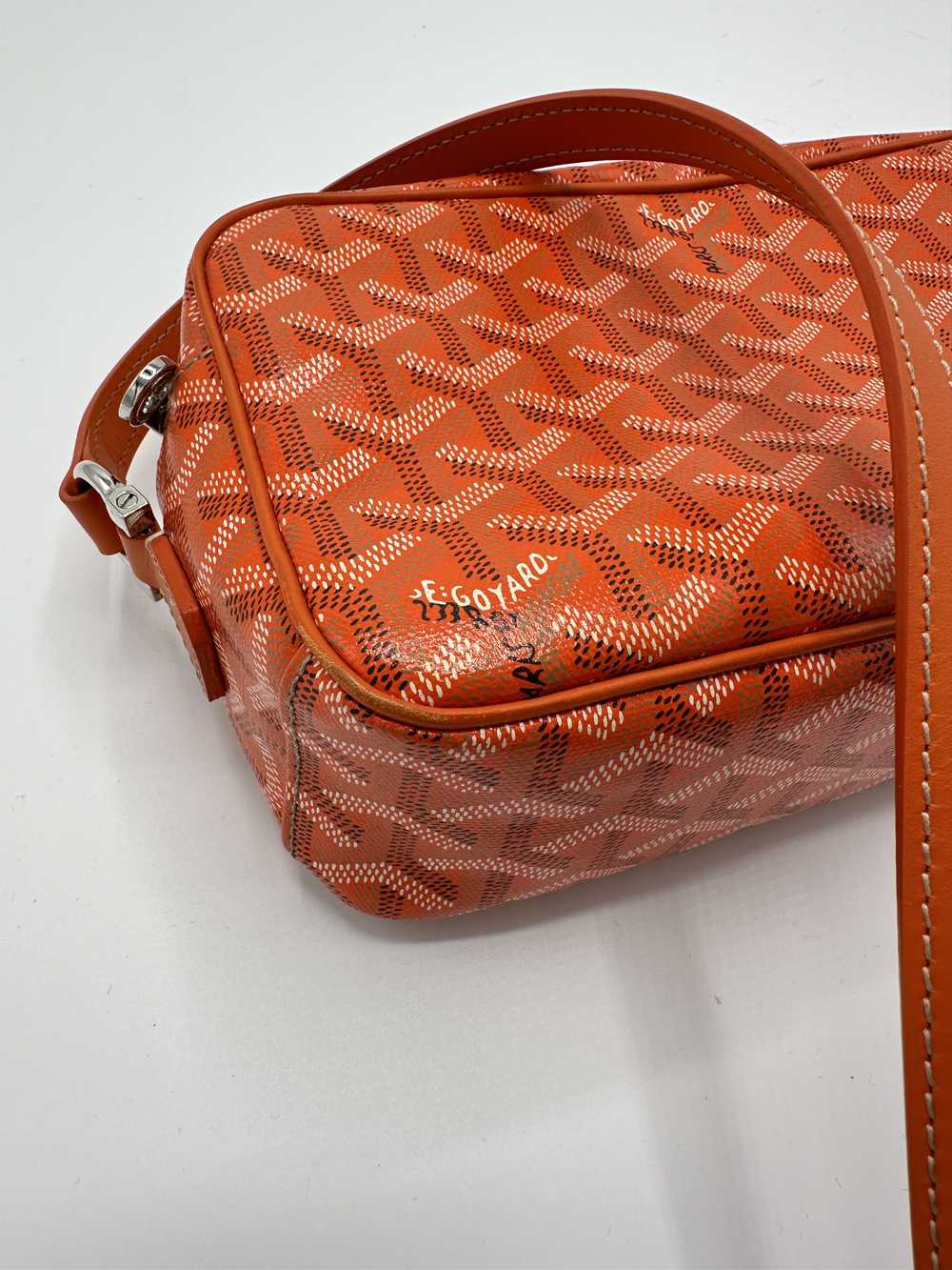 Goyard Goyard Cap-Vert PM Bag Orange Leather Came… - image 12