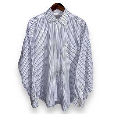 Missoni Missoni Y2K Pencil Striped Dress Shirt Si… - image 1