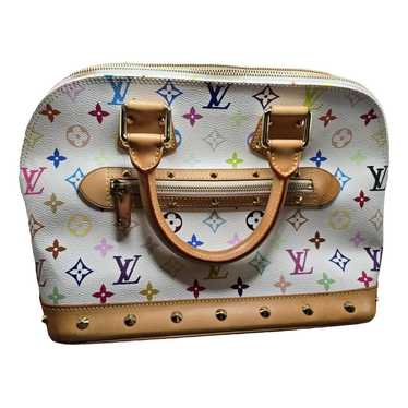 Louis Vuitton Alma leather handbag