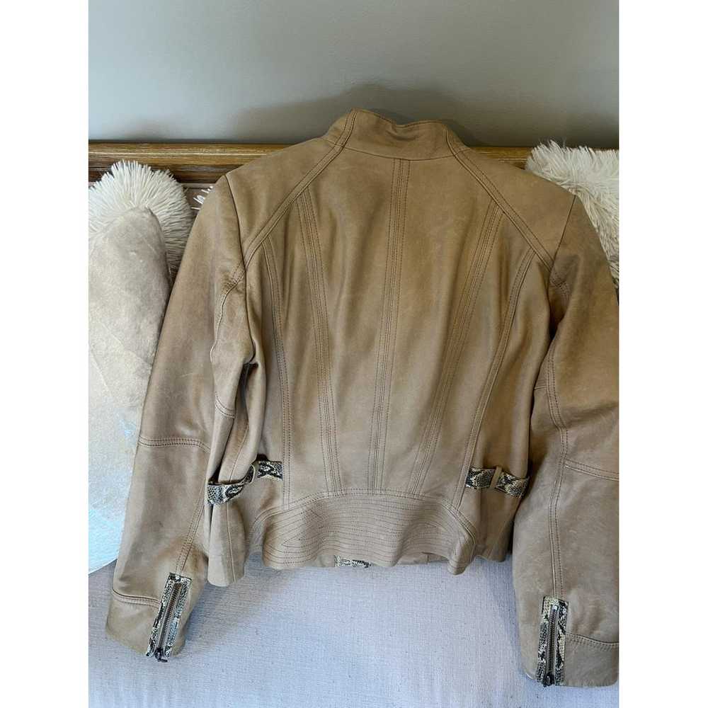 Non Signé / Unsigned Leather jacket - image 4