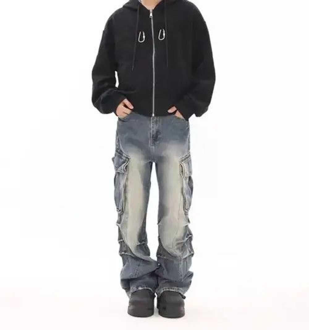 Japanese Brand × Jean × Streetwear Vintage washed… - image 1