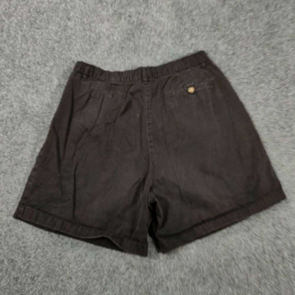 Vintage Style&co. Shorts Womens 14 Black Chino Hi… - image 2