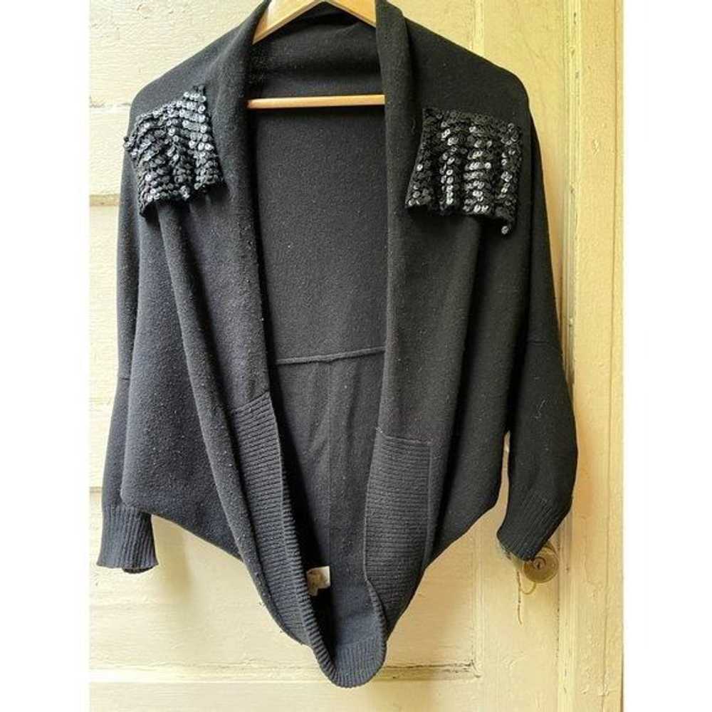 Armani Exchange Armani exchange black shrug sequi… - image 1