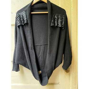 Armani Exchange Armani exchange black shrug sequi… - image 1