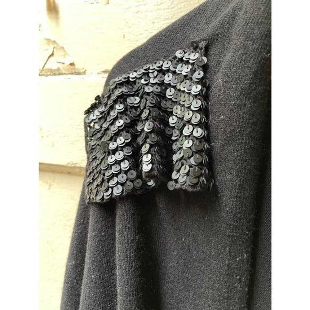 Armani Exchange Armani exchange black shrug sequi… - image 3