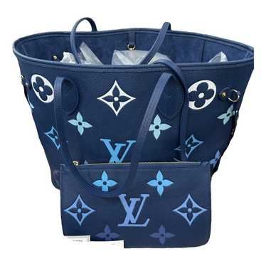 Louis Vuitton Neverfull leather tote