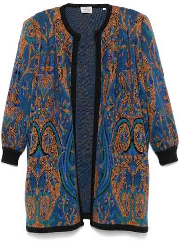 Valentino Garavani Pre-Owned 1980s wool coat - Bl… - image 1