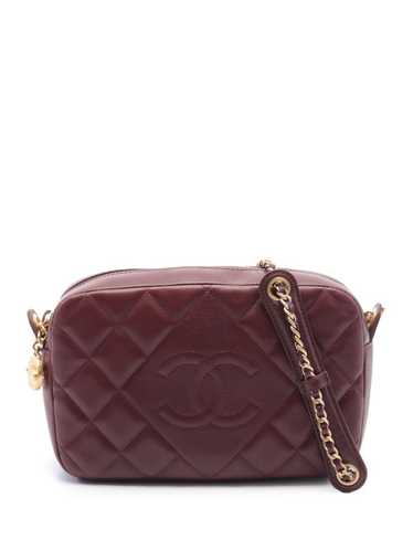 CHANEL Pre-Owned 2013-2014 CC diamond-quilted sho… - image 1