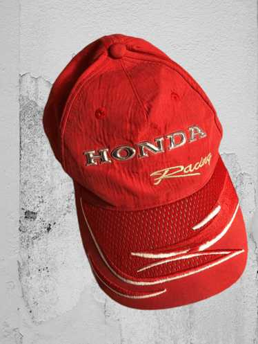 Honda × Racing × Vintage Vintage Racing Honda Lea… - image 1