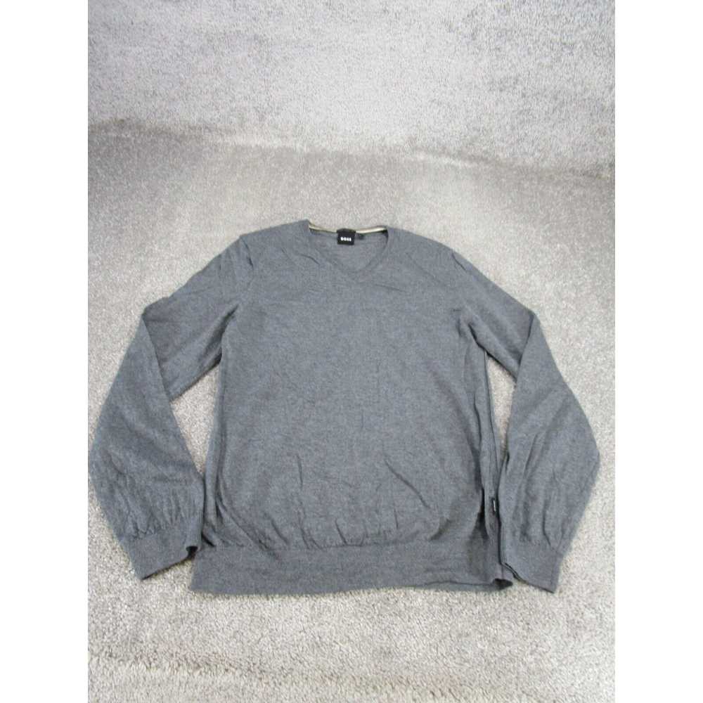 Hugo Boss Hugo Boss Sweater Womens Large Gray Woo… - image 1