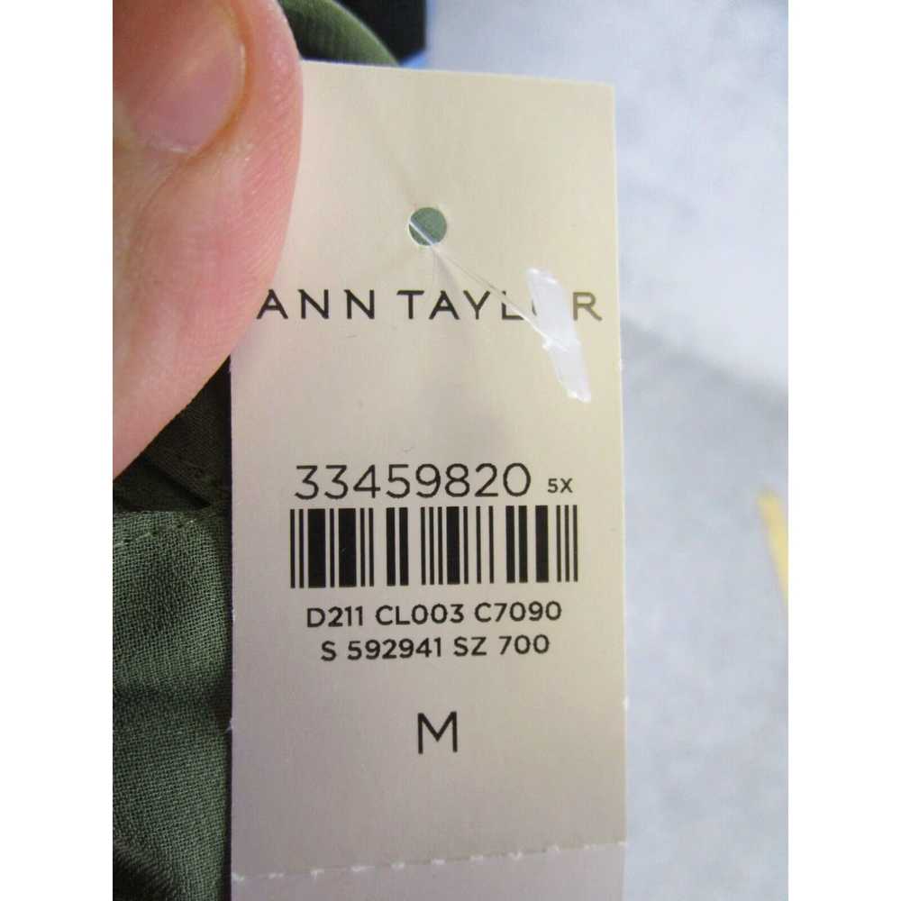 Ann Taylor Ann Taylor Shirt Womens Medium Dark Gr… - image 7