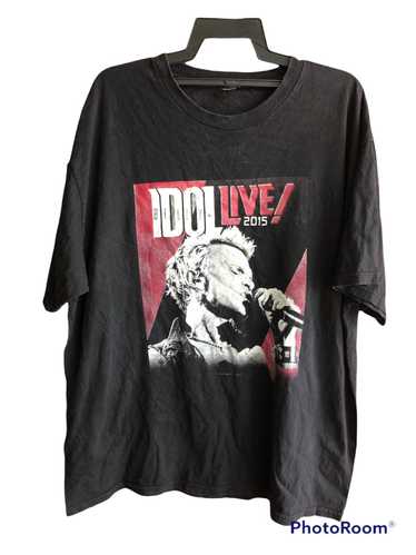 Band Tees × Vintage Vintage Billy Idol 2015 tour t