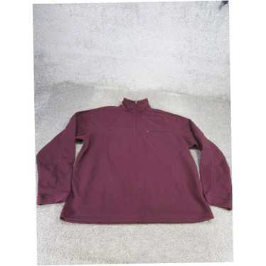 Vintage L.L. Bean Sweater Mens Mens Large Burgund… - image 1