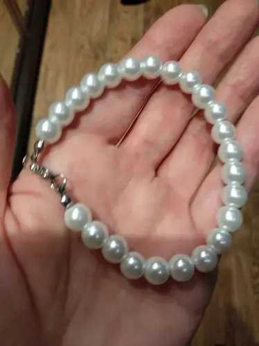 Bead Bracelet × Beads × Chain 8mm Pearl Bead Brace